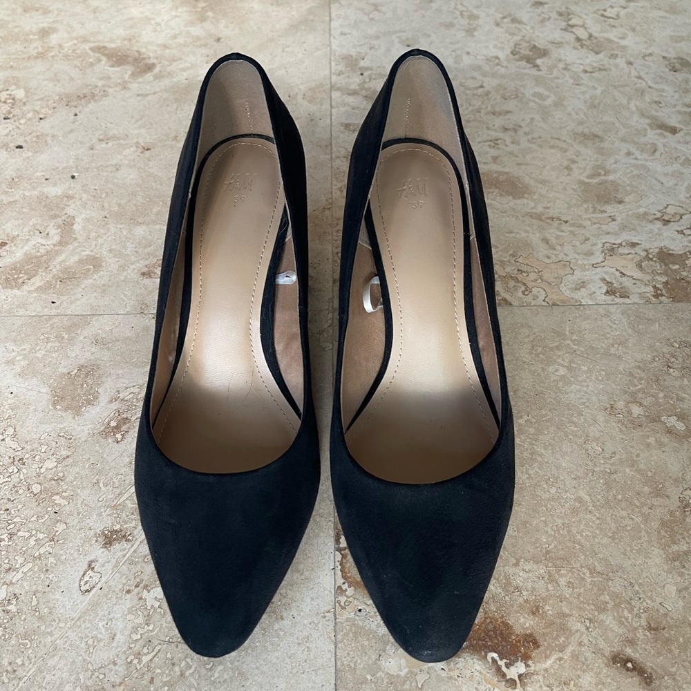H&M High hills size 8 black